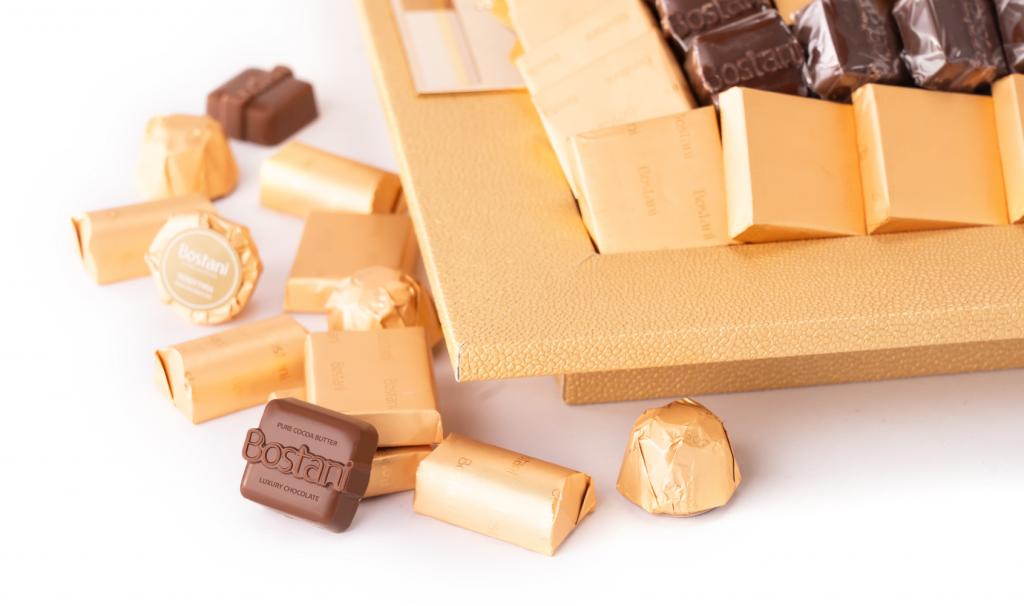 Rectangle Leathered Tray Gold (Medium)