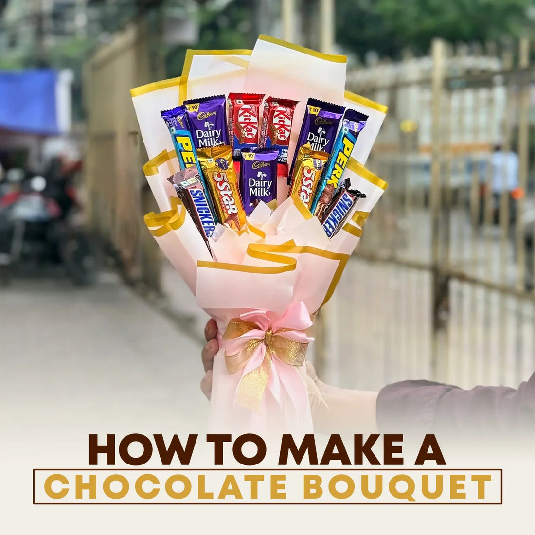 How to Make a Chocolate Bouquet