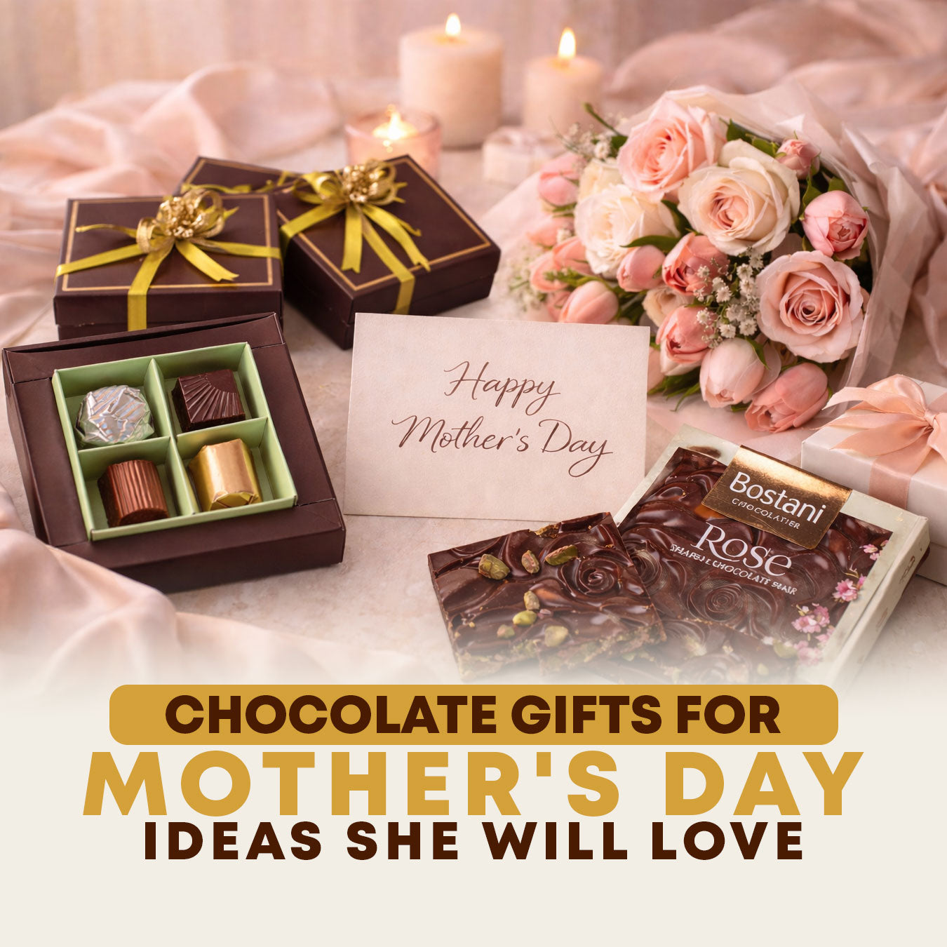 Bostani chocolate bouquet collection — premium chocolates arranged as a bouquet, gift for any occasion in Pakistan