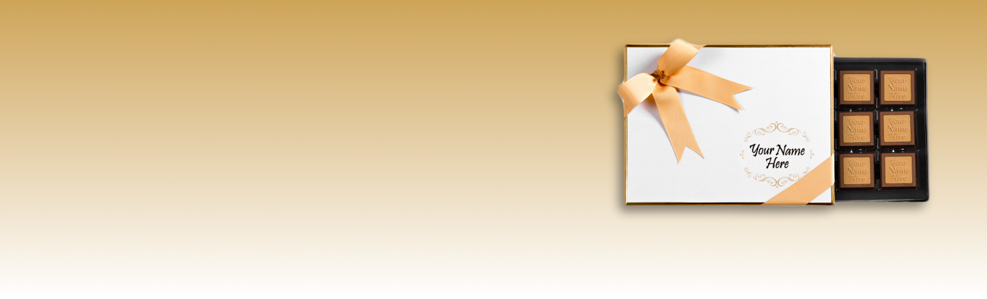 Customized Chocolate Boxes - Sticker Boxes