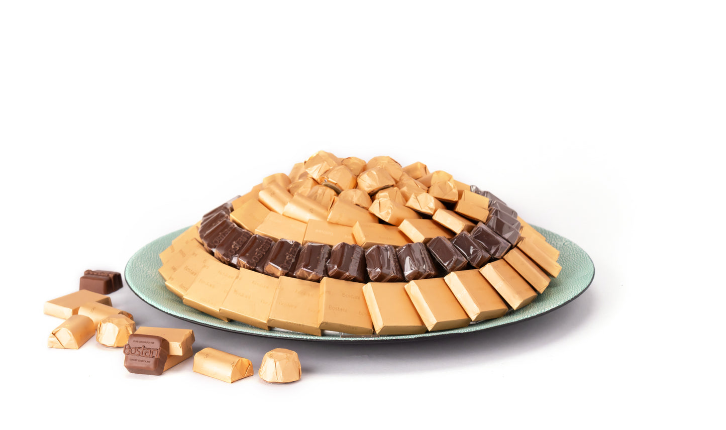 Leathered Plate Tiffany (Large)