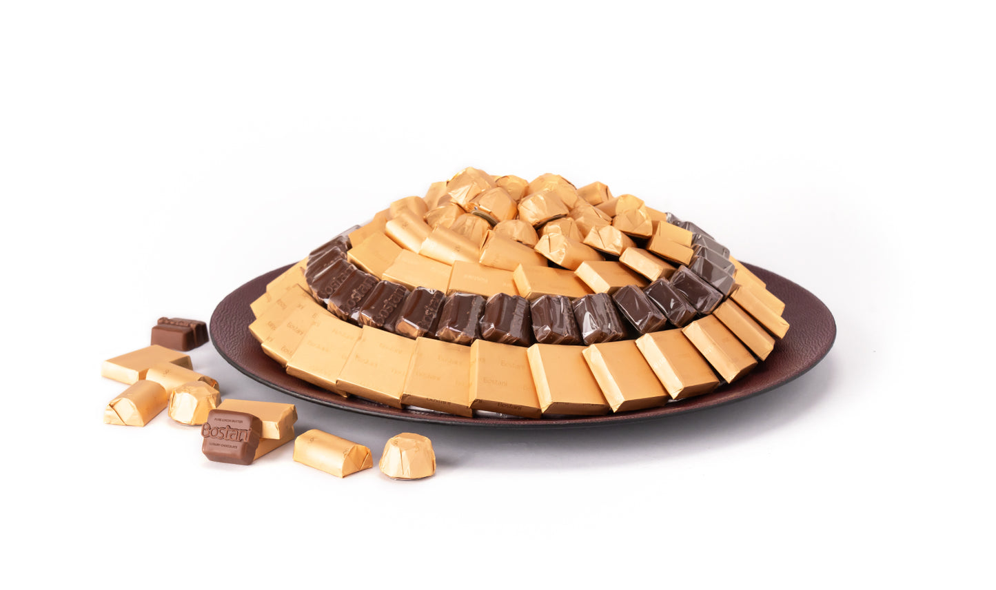 Leathered Plate Maroon (Large)