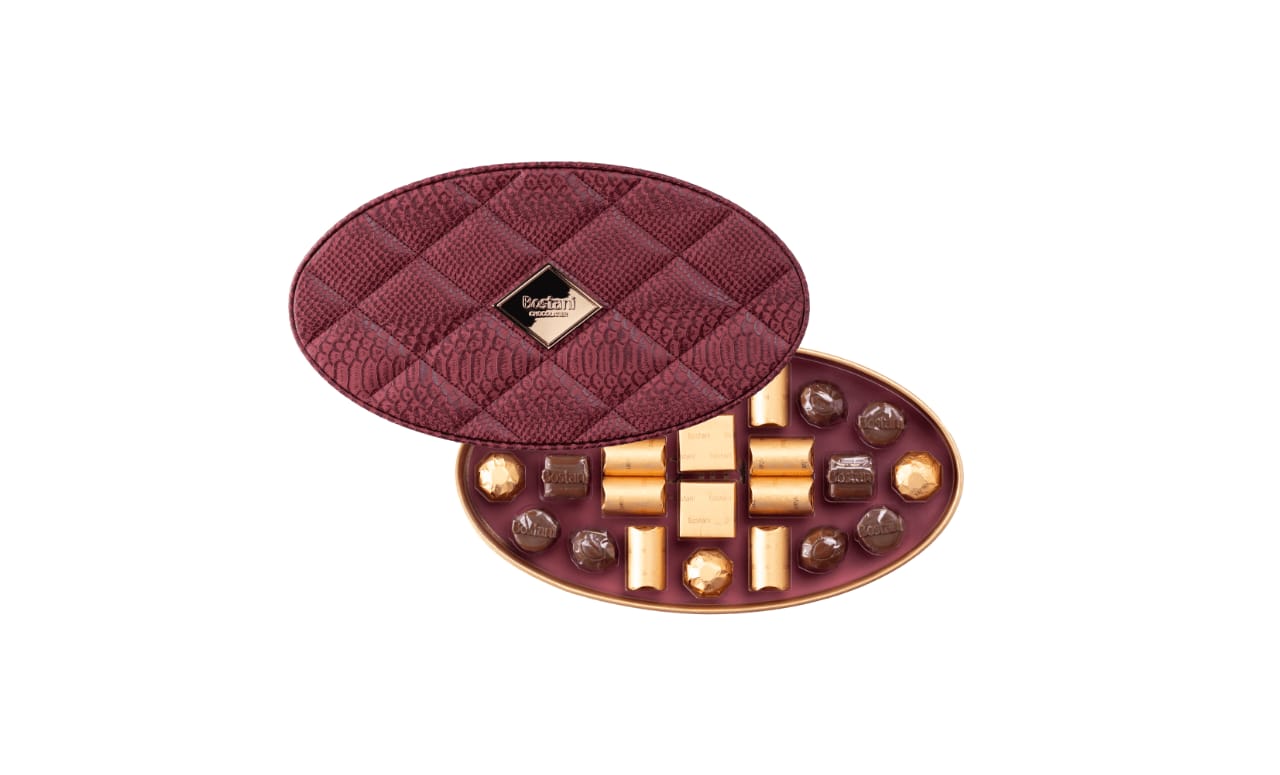 Oval Leather Box (Small)