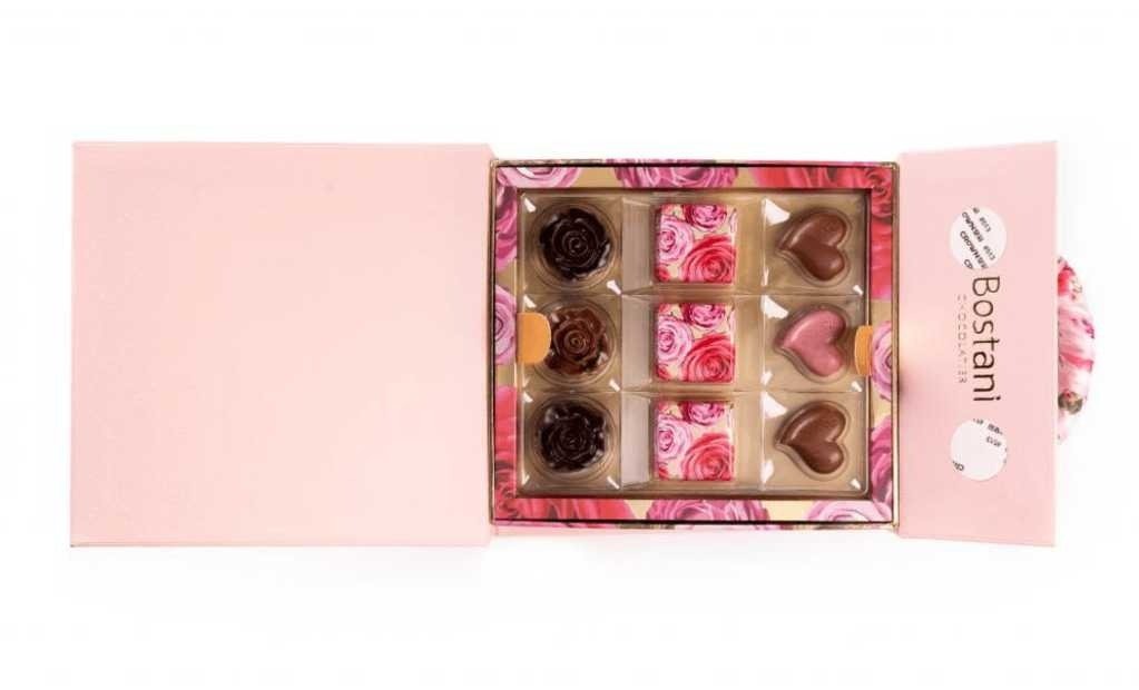 Big Rose Bag Chocolate Box -  Valentine’s Day Gift