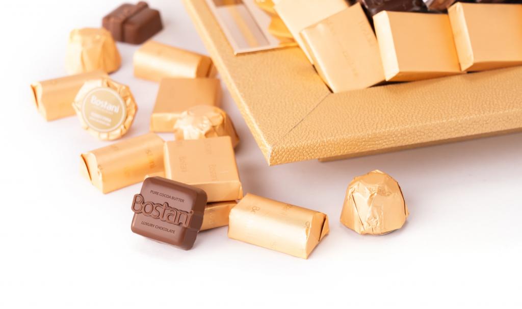 Rectangle Leathered Tray Gold (Small)