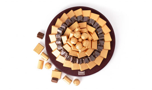 Leathered Plate Maroon (Small )