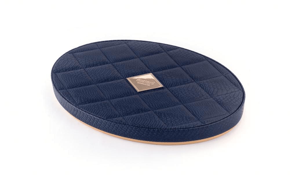 Oval Leather Box (Large)
