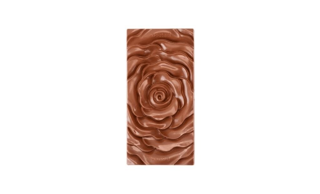 Pistachio Kunafa Chocolate Bar Large - Rose Shape with Roasted Kunafa & Pistachio by Bostani Pakistan