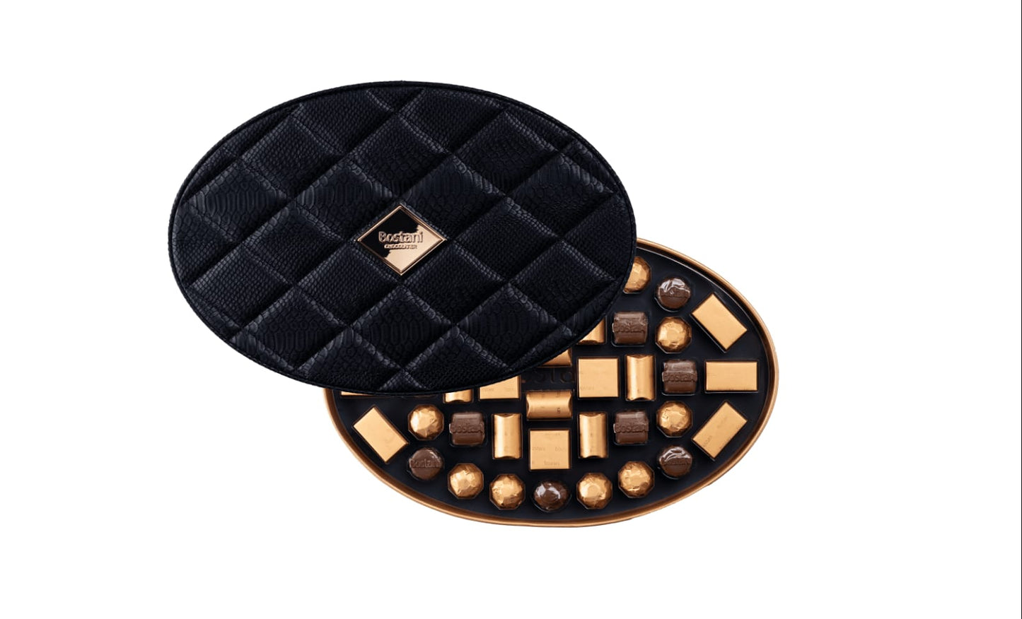 Oval Leather Box (Small)