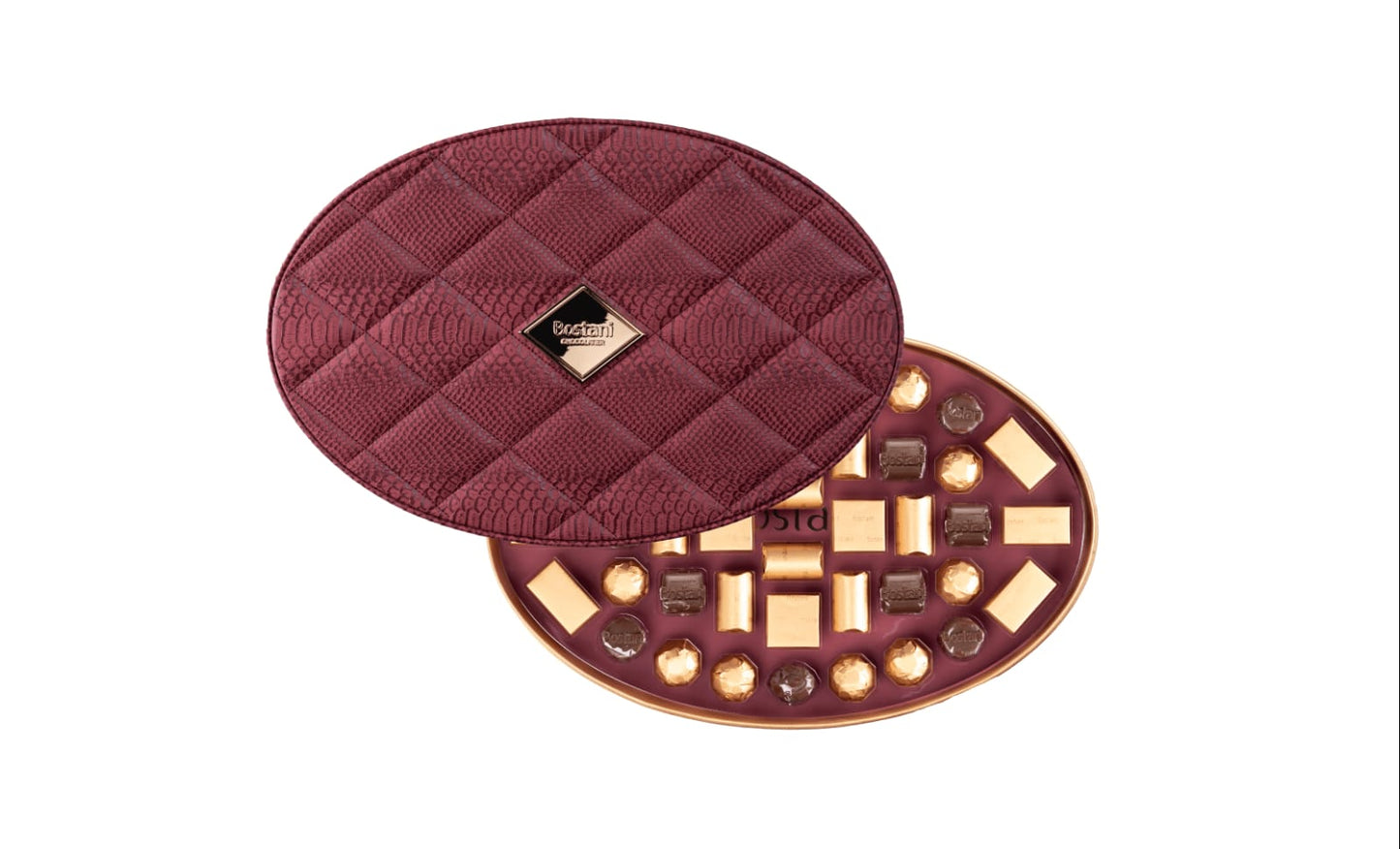 Oval Leather Box (Large)